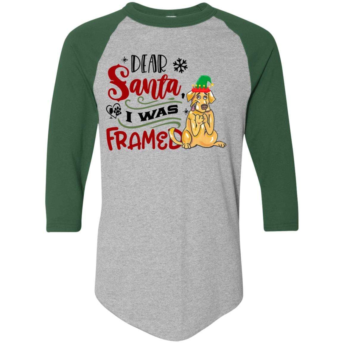 T-Shirts Athletic Heather/Dark Green / S WineyBitches.Co Colorblock Raglan Jersey WineyBitchesCo