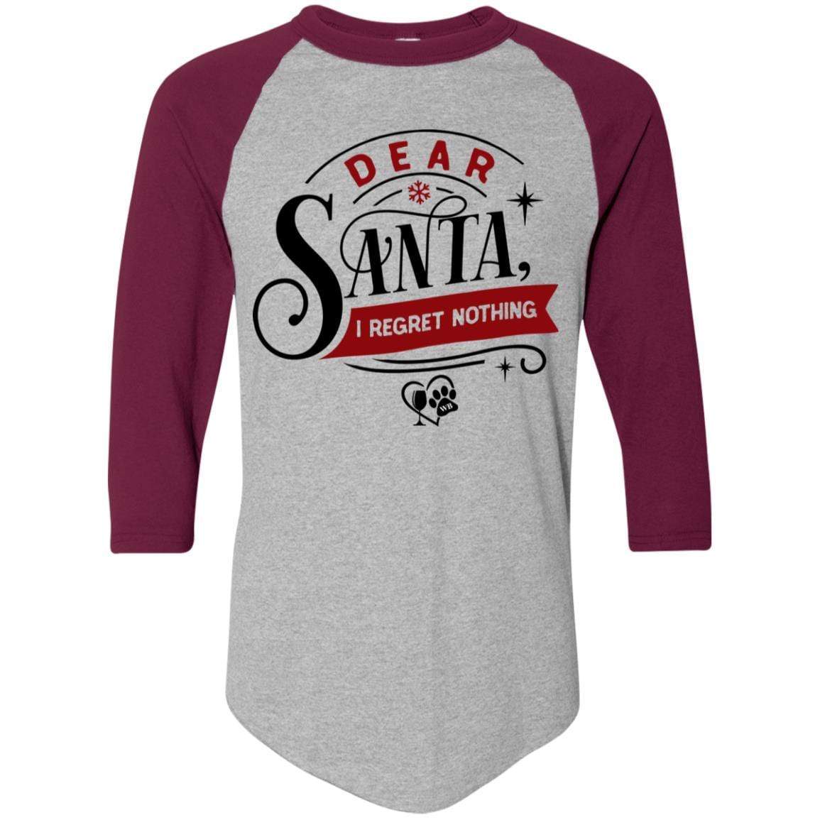 T-Shirts Athletic Heather/Maroon / S WineyBitches.Co Colorblock Raglan Jersey WineyBitchesCo