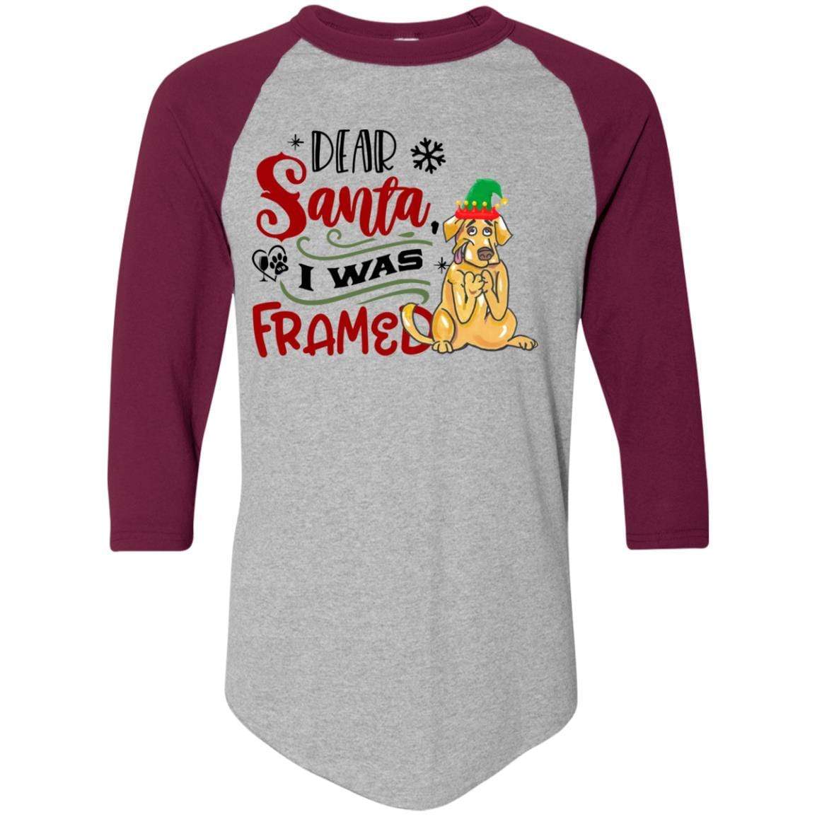 T-Shirts Athletic Heather/Maroon / S WineyBitches.Co Colorblock Raglan Jersey WineyBitchesCo