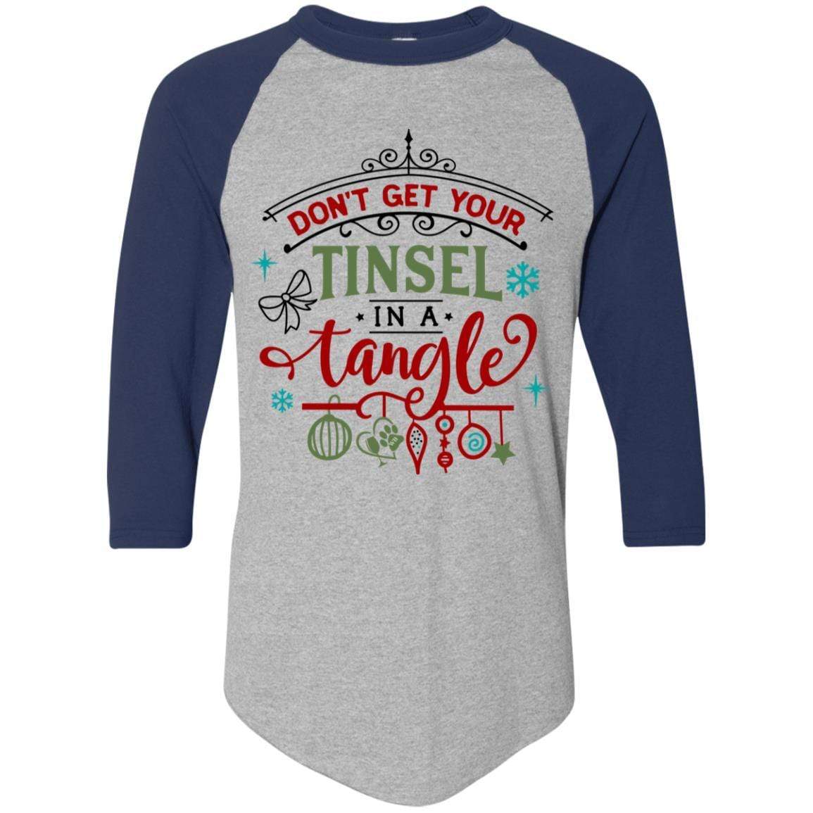 T-Shirts Athletic Heather/Navy / S WineyBitches.Co Colorblock Raglan Jersey WineyBitchesCo