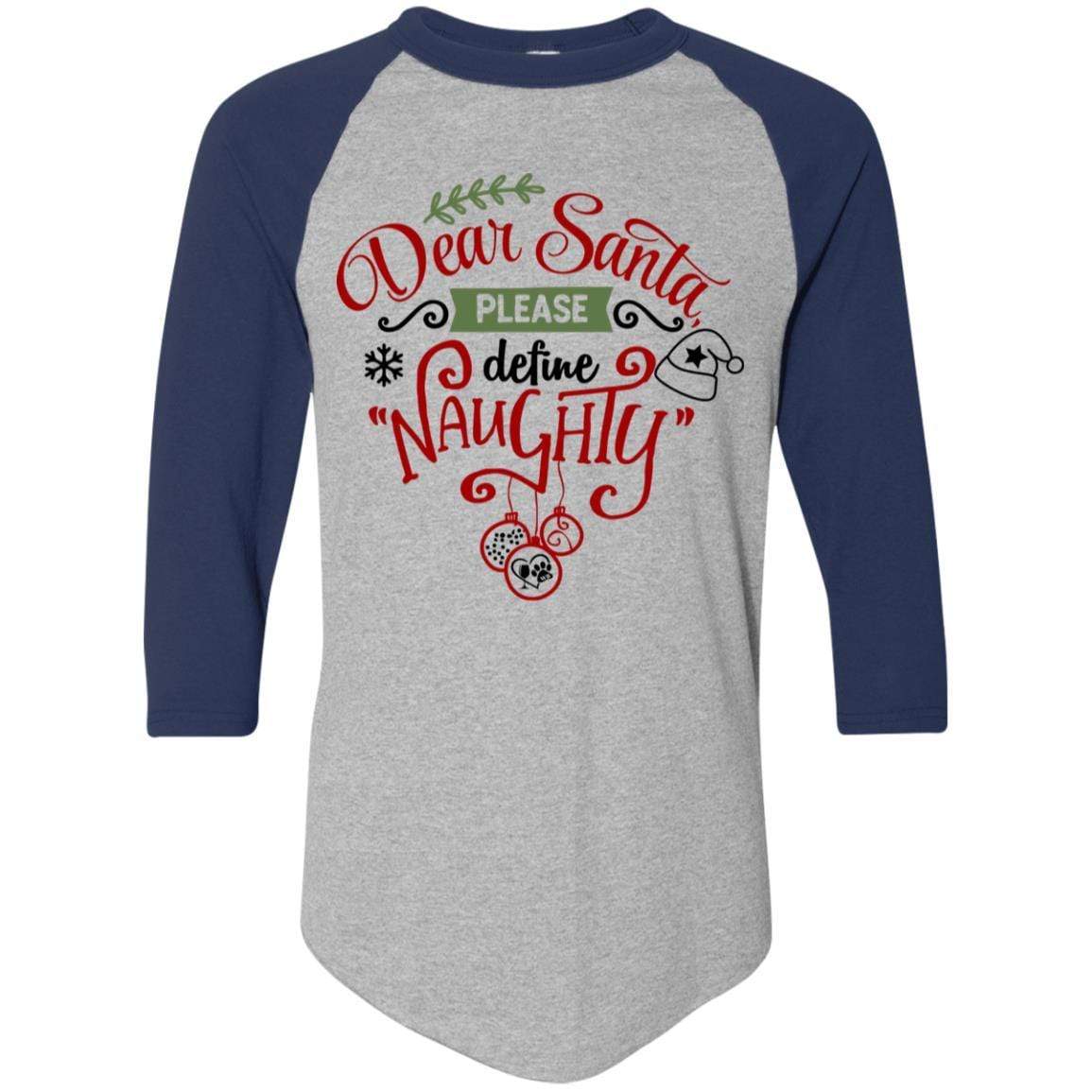 T-Shirts Athletic Heather/Navy / S WineyBitches.Co Colorblock Raglan Jersey WineyBitchesCo