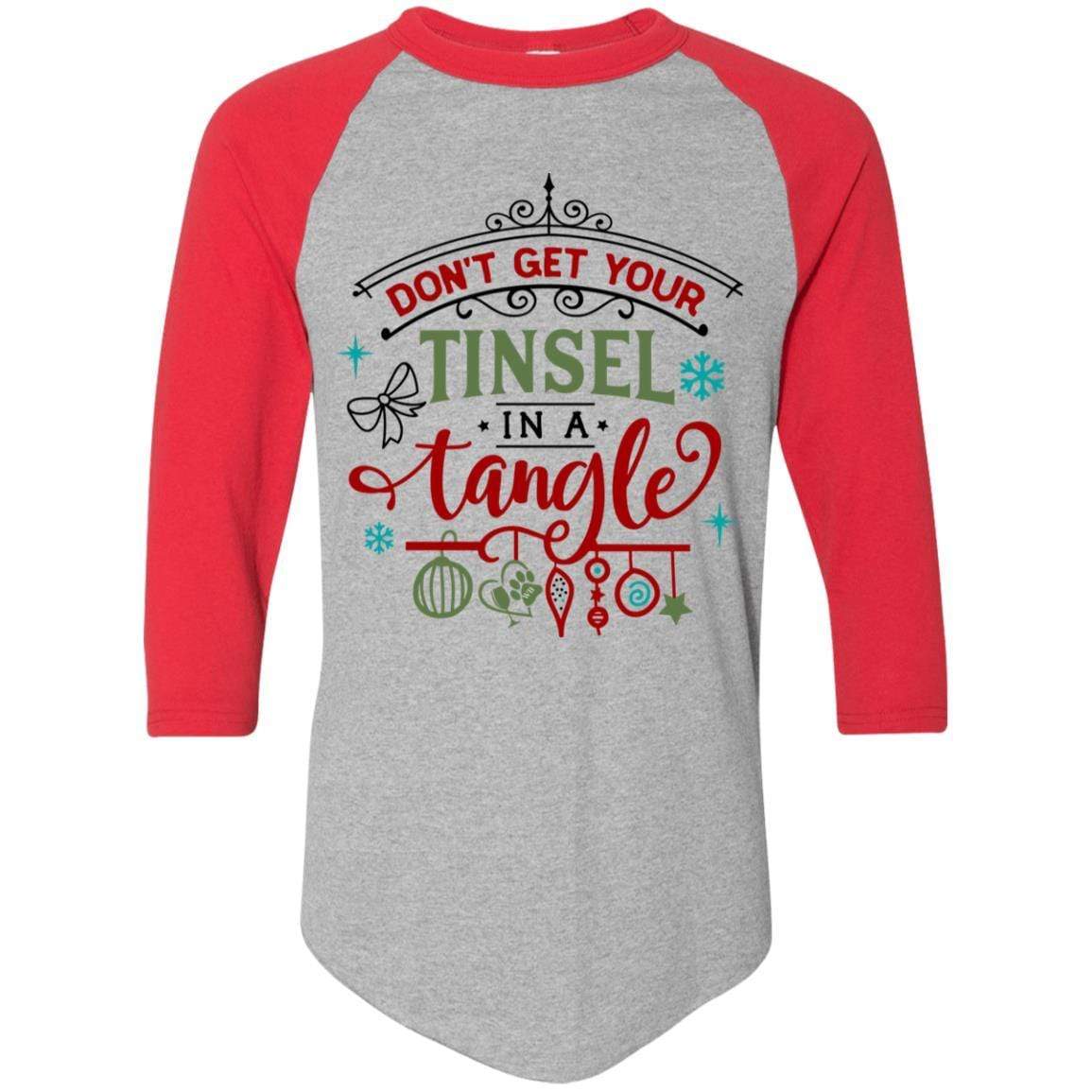 T-Shirts Athletic Heather/Red / S WineyBitches.Co Colorblock Raglan Jersey WineyBitchesCo