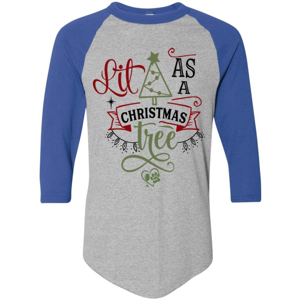 T-Shirts Athletic Heather/Royal / S WineyBitches.Co Colorblock Raglan Jersey WineyBitchesCo
