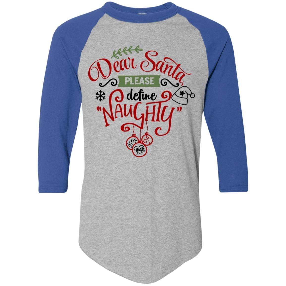 T-Shirts Athletic Heather/Royal / S WineyBitches.Co Colorblock Raglan Jersey WineyBitchesCo
