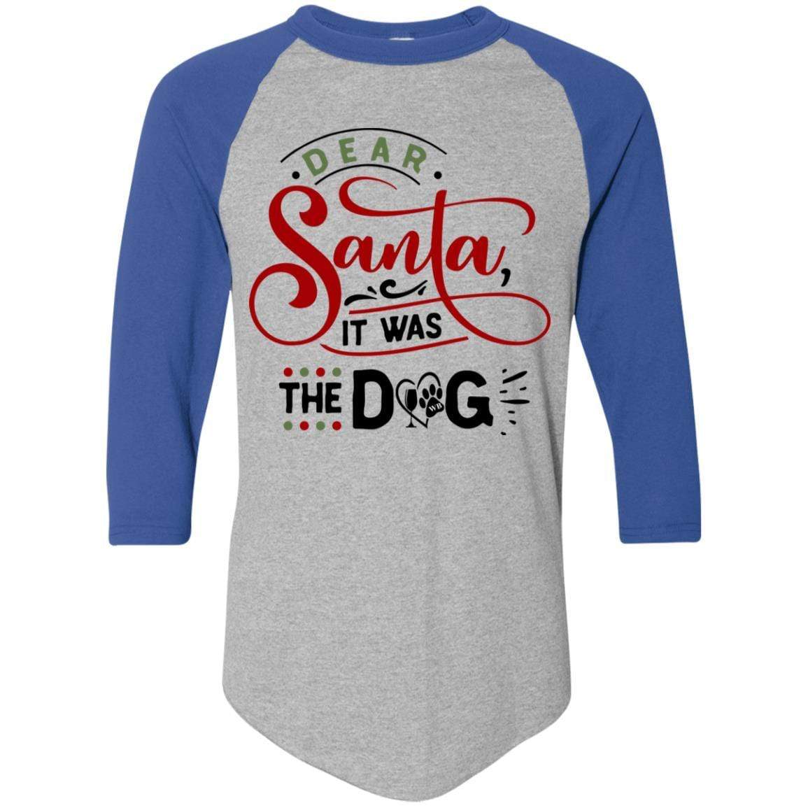 T-Shirts Athletic Heather/Royal / S WineyBitches.Co Colorblock Raglan Jersey WineyBitchesCo