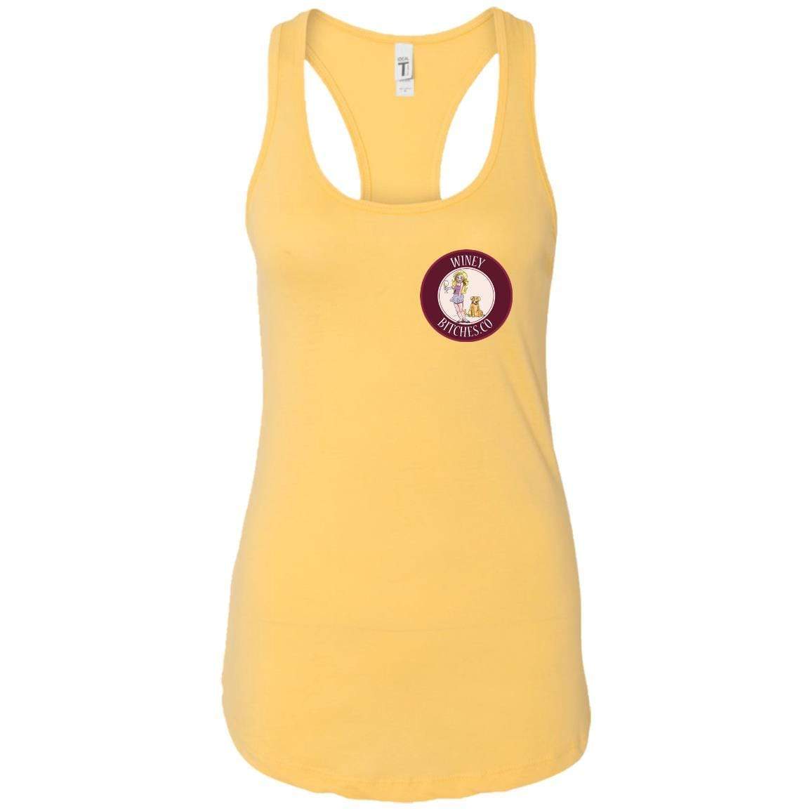 T-Shirts Banana Cream / X-Small WineyBitches.co Hilariously Funny Tank Top for Wine & Dog Lovers WineyBitchesCo