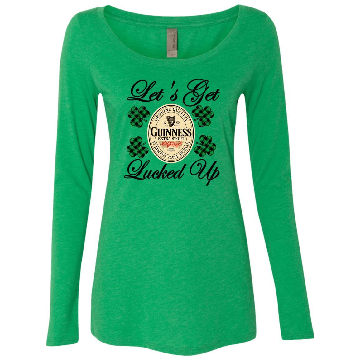 T-Shirts Envy / S Winey Bitches Co Ladies' Triblend LS Scoop WineyBitchesCo