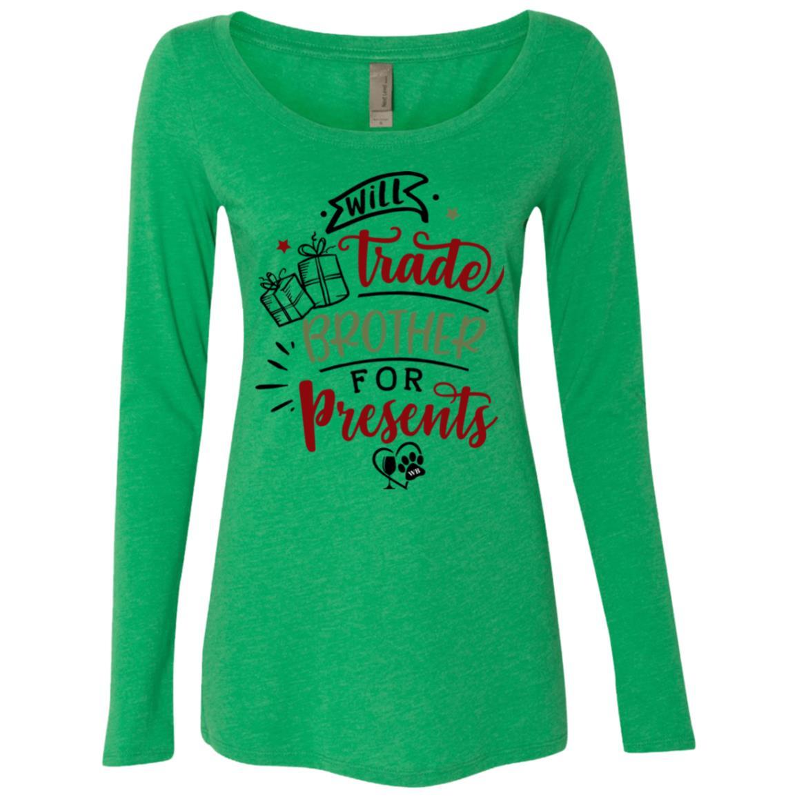 T-Shirts Envy / S WineyBitches.Co Ladies' Triblend LS Scoop WineyBitchesCo