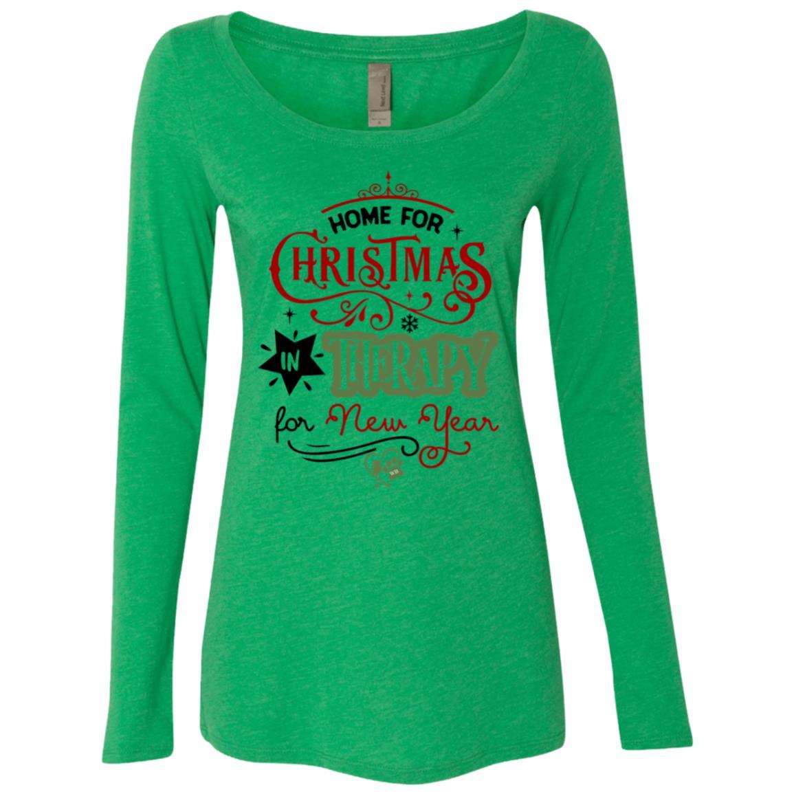 T-Shirts Envy / S WineyBitches.Co Ladies' Triblend LS Scoop WineyBitchesCo