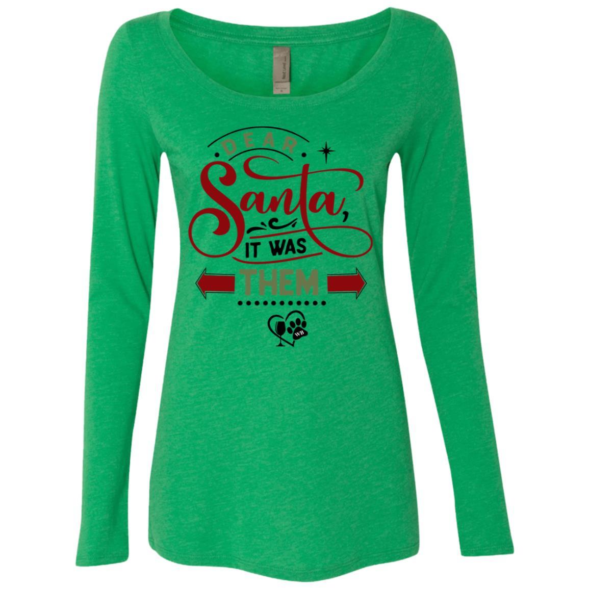 T-Shirts Envy / S WineyBitches.Co Ladies' Triblend LS Scoop WineyBitchesCo