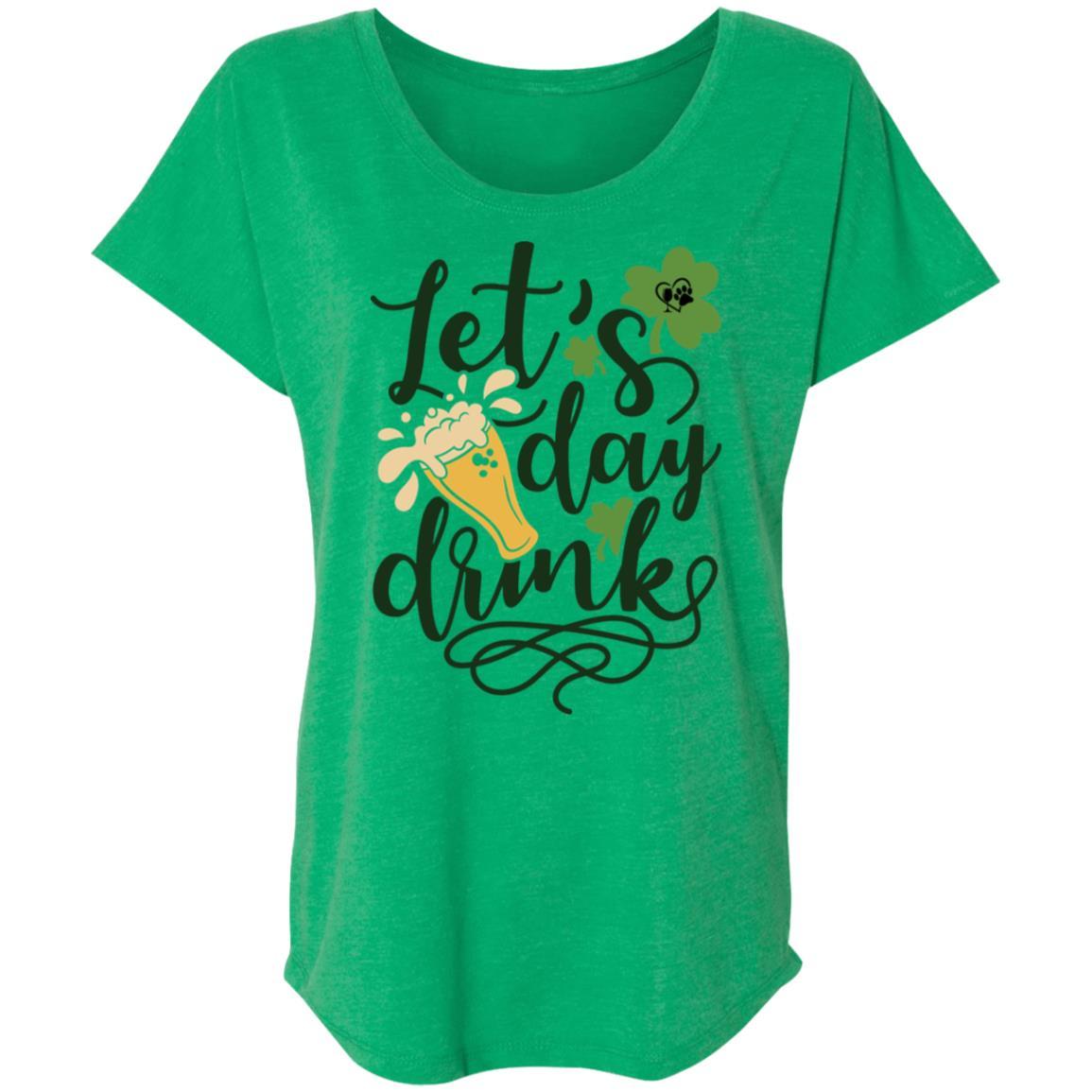 T-Shirts Envy / X-Small Winey Bitches Co Ladies' Triblend Dolman Sleeve WineyBitchesCo