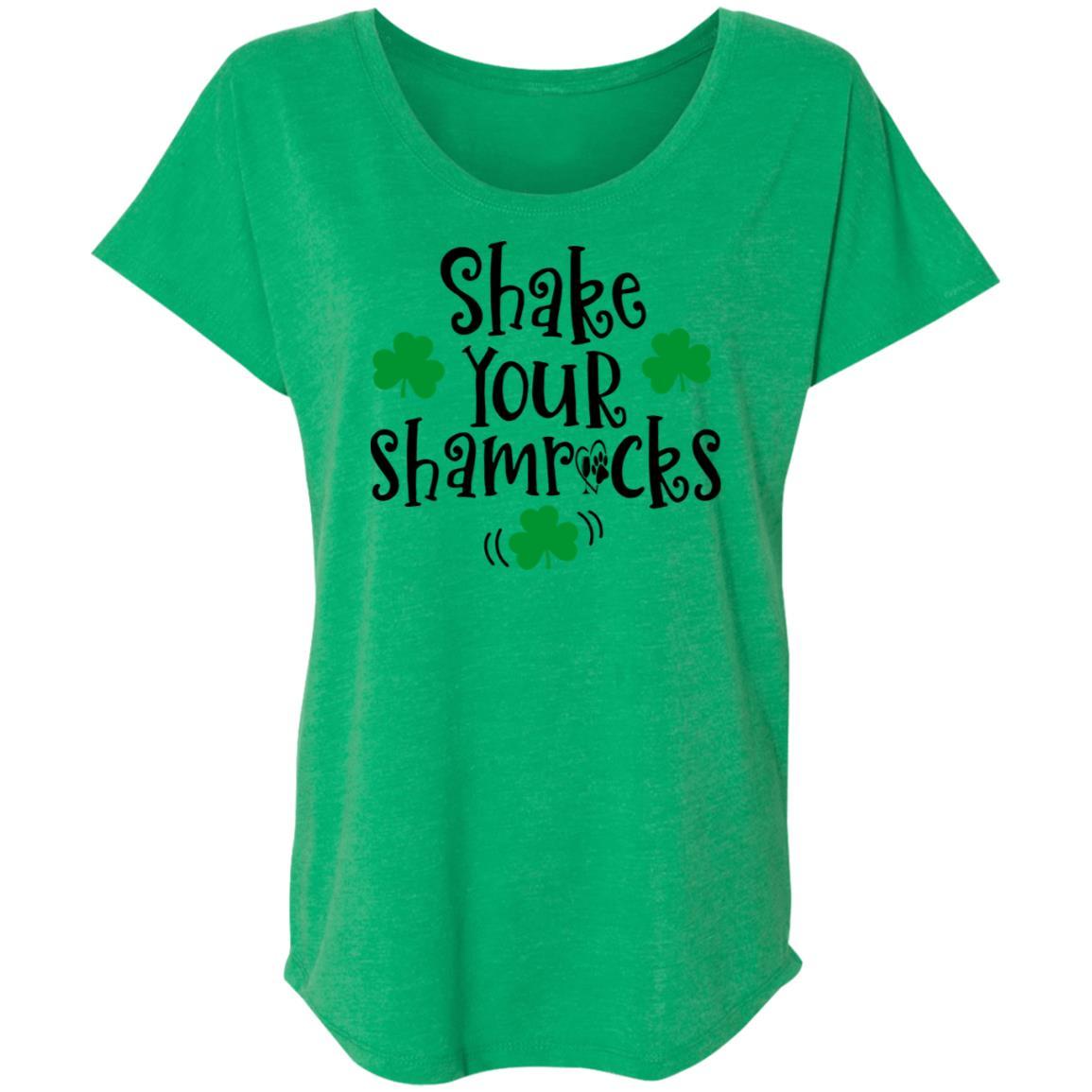 T-Shirts Envy / X-Small Winey Bitches Co Ladies' Triblend Dolman Sleeve WineyBitchesCo
