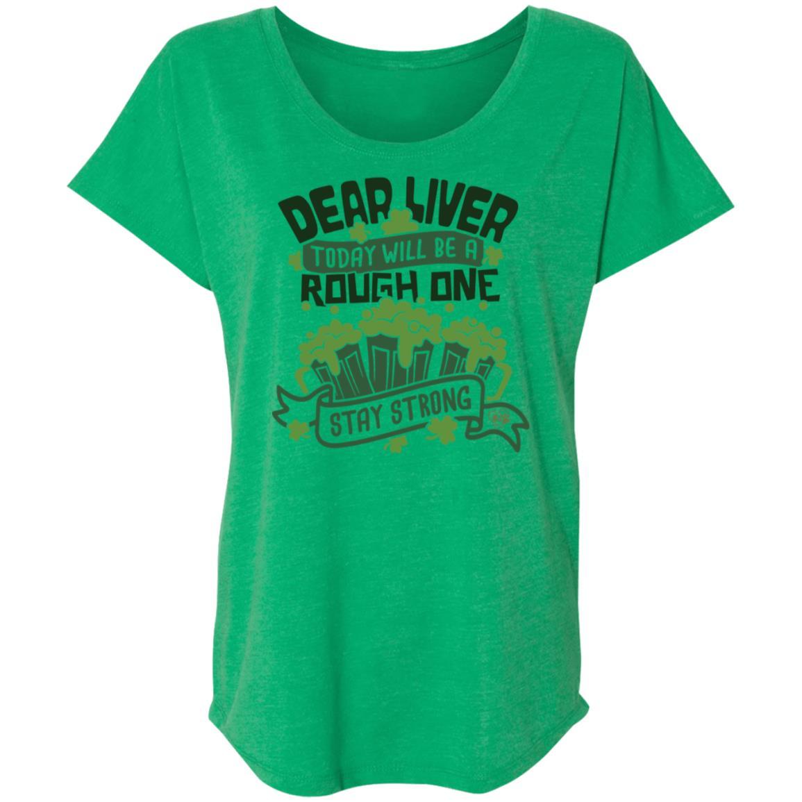 T-Shirts Envy / X-Small Winey Bitches Co Ladies' Triblend Dolman Sleeve WineyBitchesCo