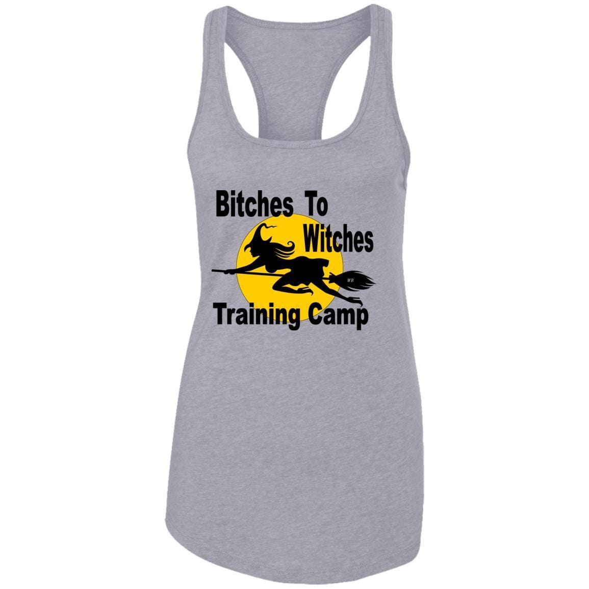 T-Shirts Heather Grey / X-Small NL1533 Next Level Ladies Ideal Racerback Tank WineyBitchesCo
