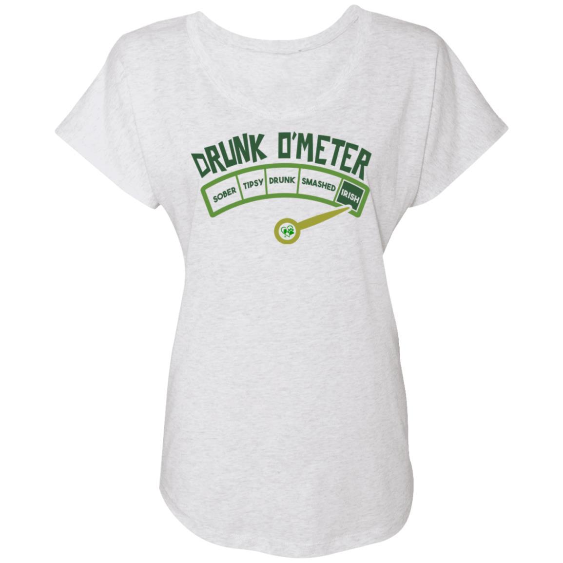 T-Shirts Heather White / X-Small Winey Bitches Co Ladies' Triblend Dolman Sleeve WineyBitchesCo