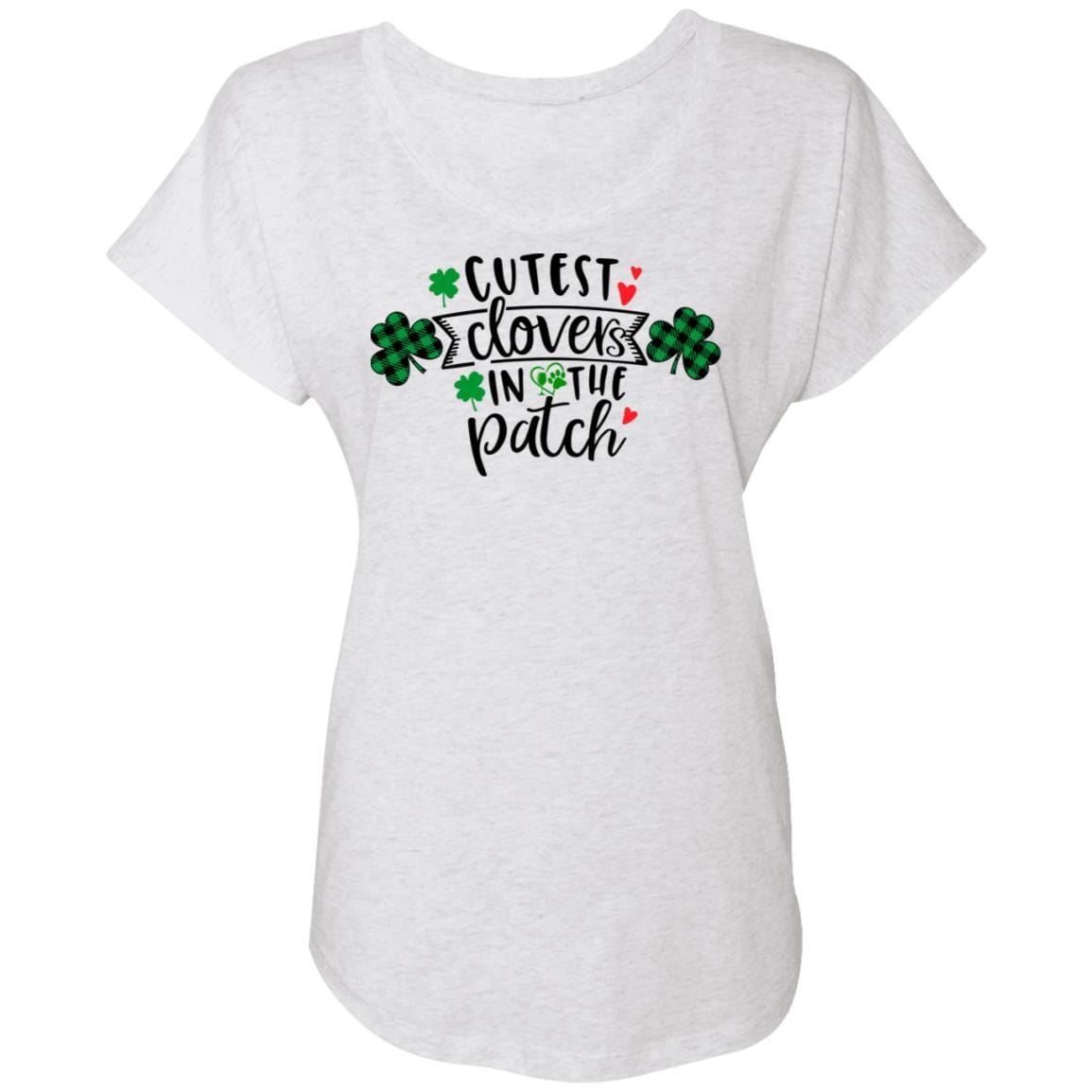 T-Shirts Heather White / X-Small Winey Bitches Co Ladies' Triblend Dolman Sleeve WineyBitchesCo