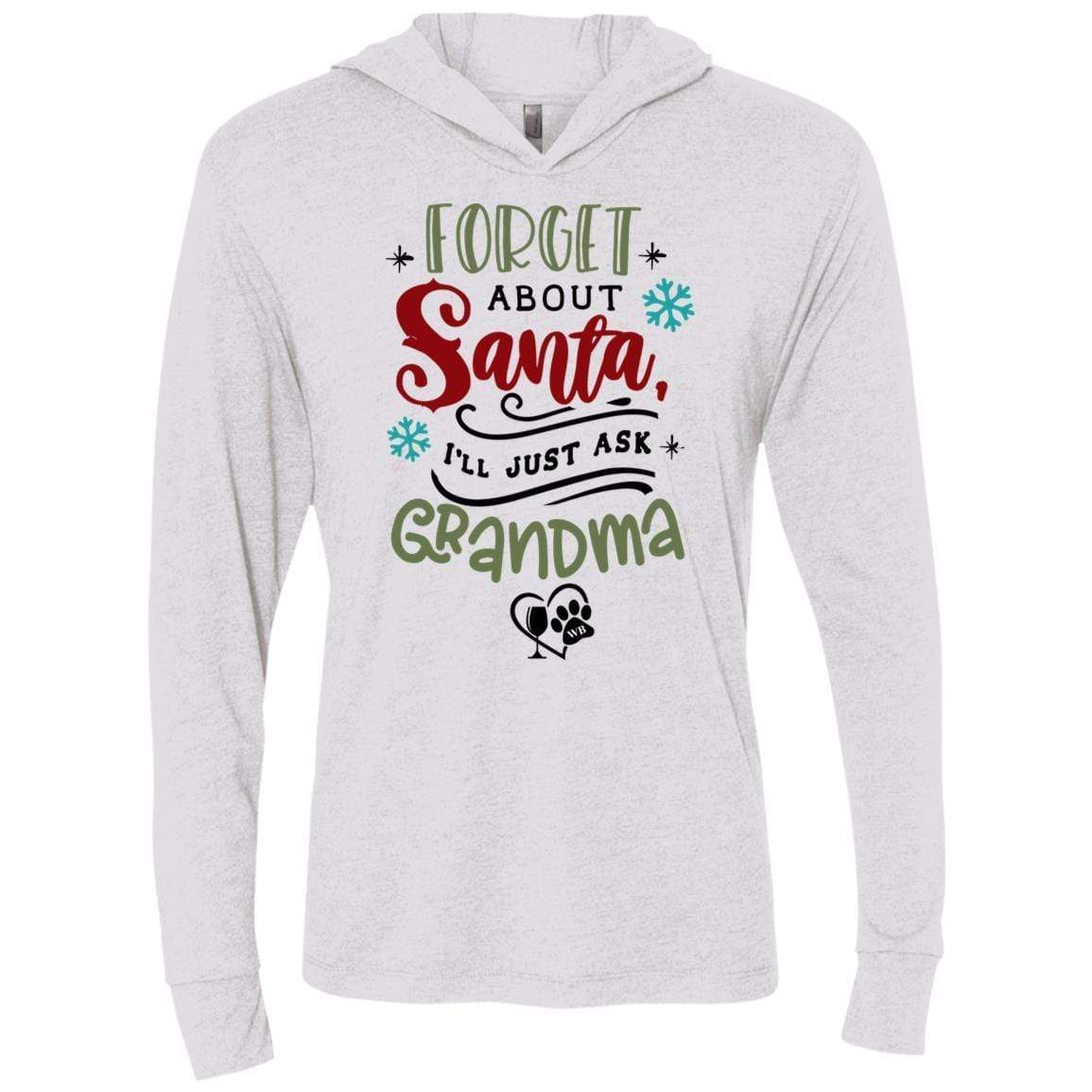 T-Shirts Heather White / X-Small WineyBitches.Co Unisex Triblend LS Hooded T-Shirt WineyBitchesCo