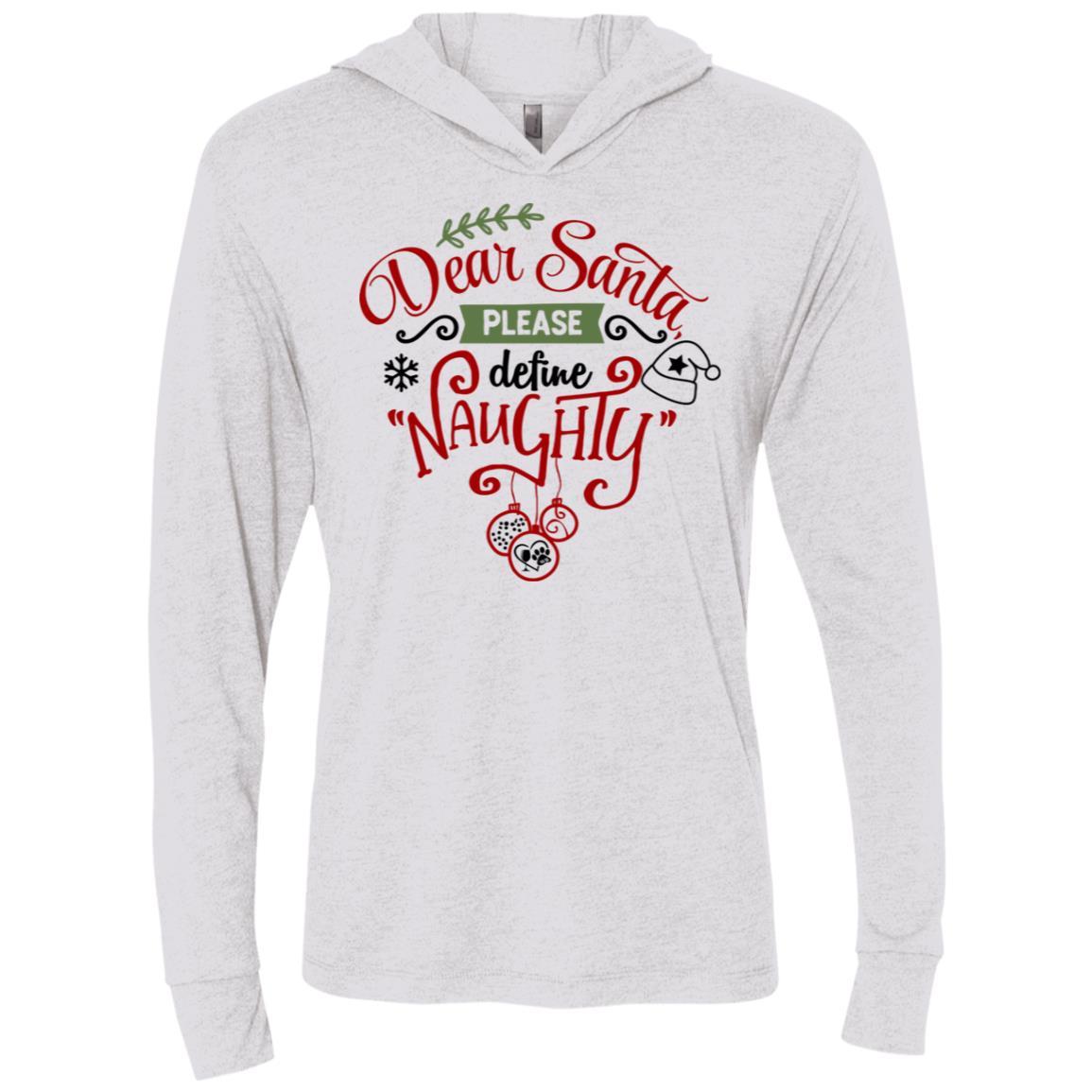 T-Shirts Heather White / X-Small WineyBitches.Co Unisex Triblend LS Hooded T-Shirt WineyBitchesCo