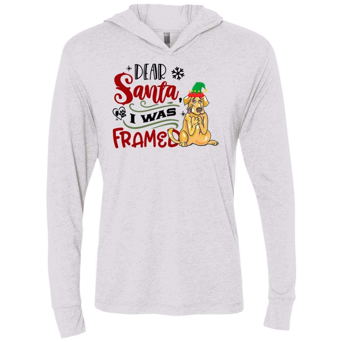 T-Shirts Heather White / X-Small WineyBitches.Co Unisex Triblend LS Hooded T-Shirt WineyBitchesCo