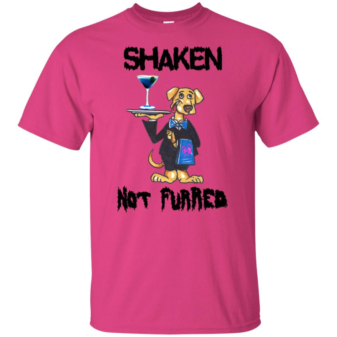 T-Shirts Heliconia / S WineyBitches.co 'Shaken Not Furred" Ultra Cotton T-Shirt WineyBitchesCo