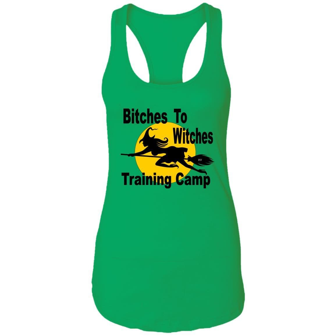 T-Shirts Kelly Green / X-Small NL1533 Next Level Ladies Ideal Racerback Tank WineyBitchesCo