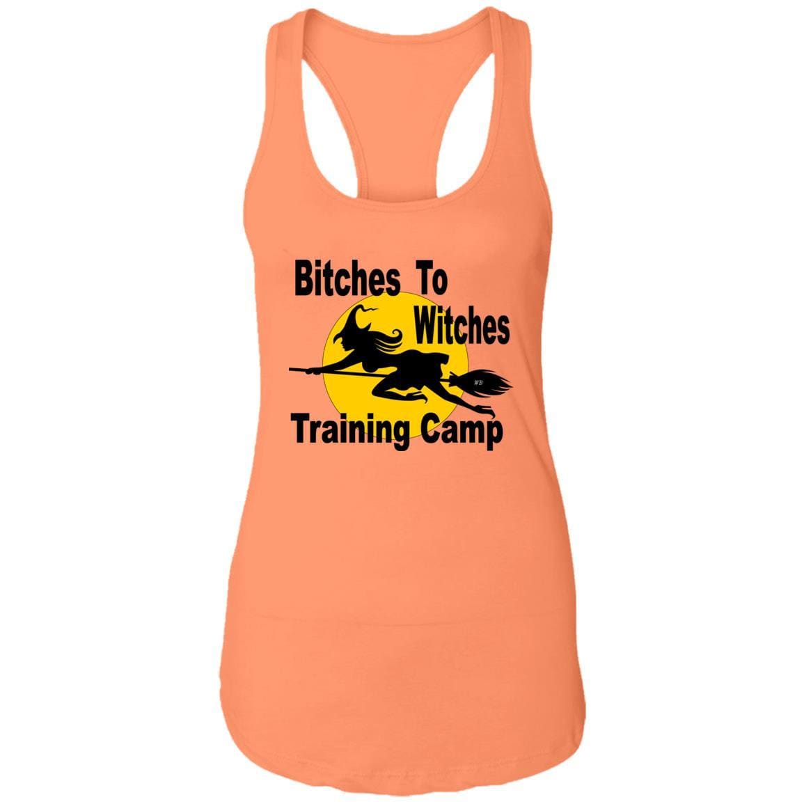 T-Shirts Light Orange / X-Small NL1533 Next Level Ladies Ideal Racerback Tank WineyBitchesCo