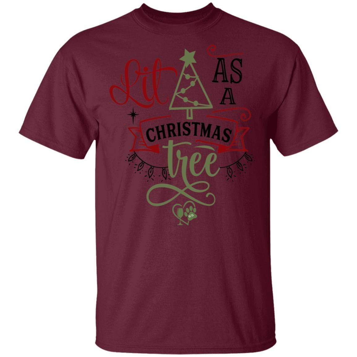 T-Shirts Maroon / S WineyBitches.Co 5.3 oz. T-Shirt WineyBitchesCo