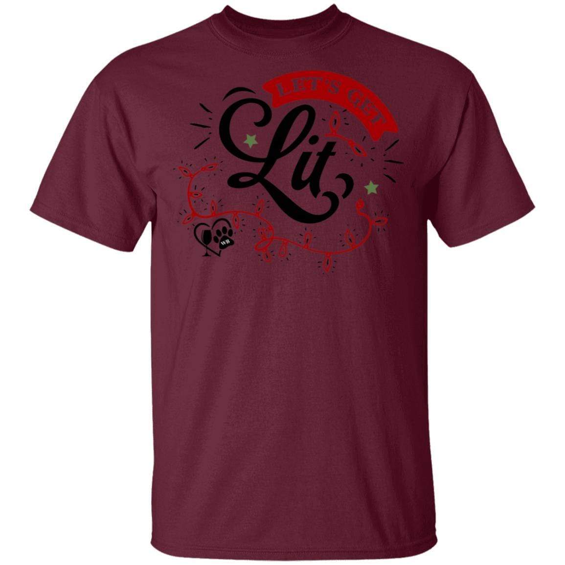 T-Shirts Maroon / S WineyBitches.Co 5.3 oz. T-Shirt WineyBitchesCo