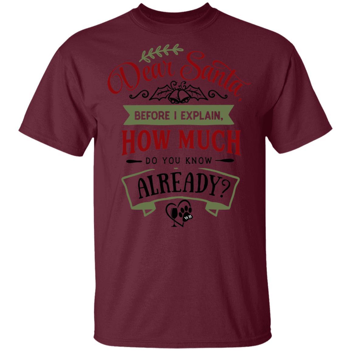 T-Shirts Maroon / S WineyBitches.Co 5.3 oz. T-Shirt WineyBitchesCo