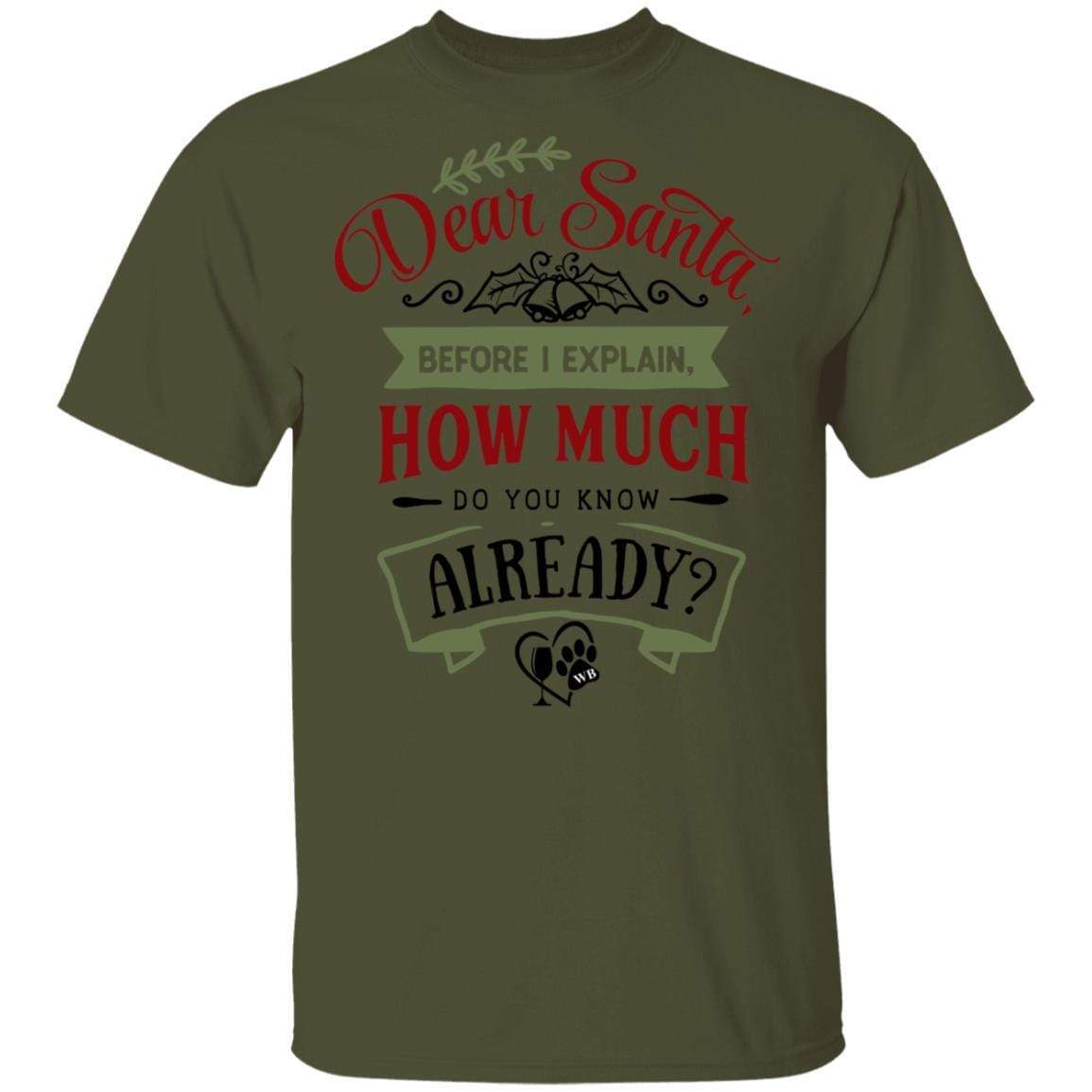 T-Shirts Military Green / S WineyBitches.Co 5.3 oz. T-Shirt WineyBitchesCo