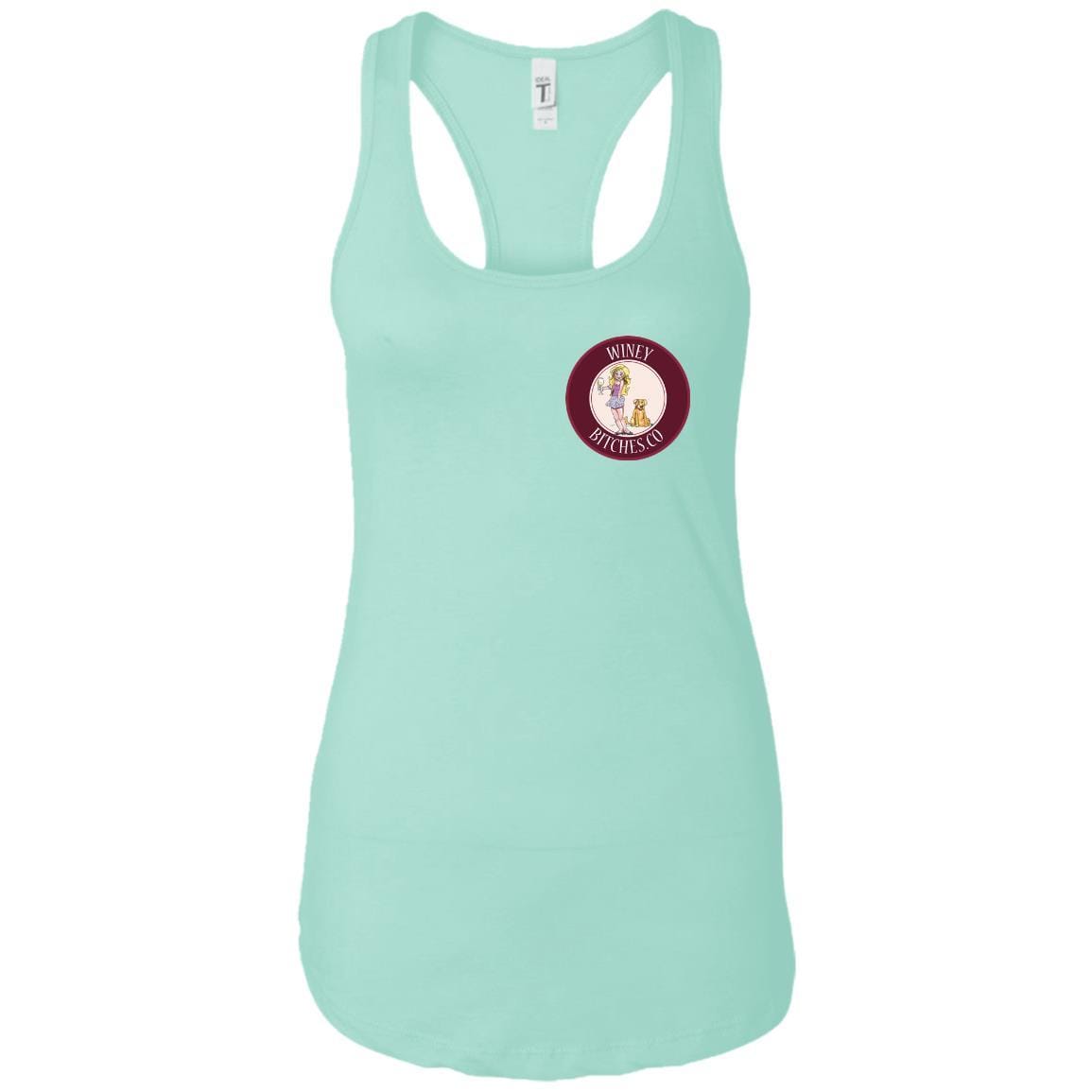 T-Shirts Mint / X-Small WineyBitches.co Hilariously Funny Tank Top for Wine & Dog Lovers WineyBitchesCo