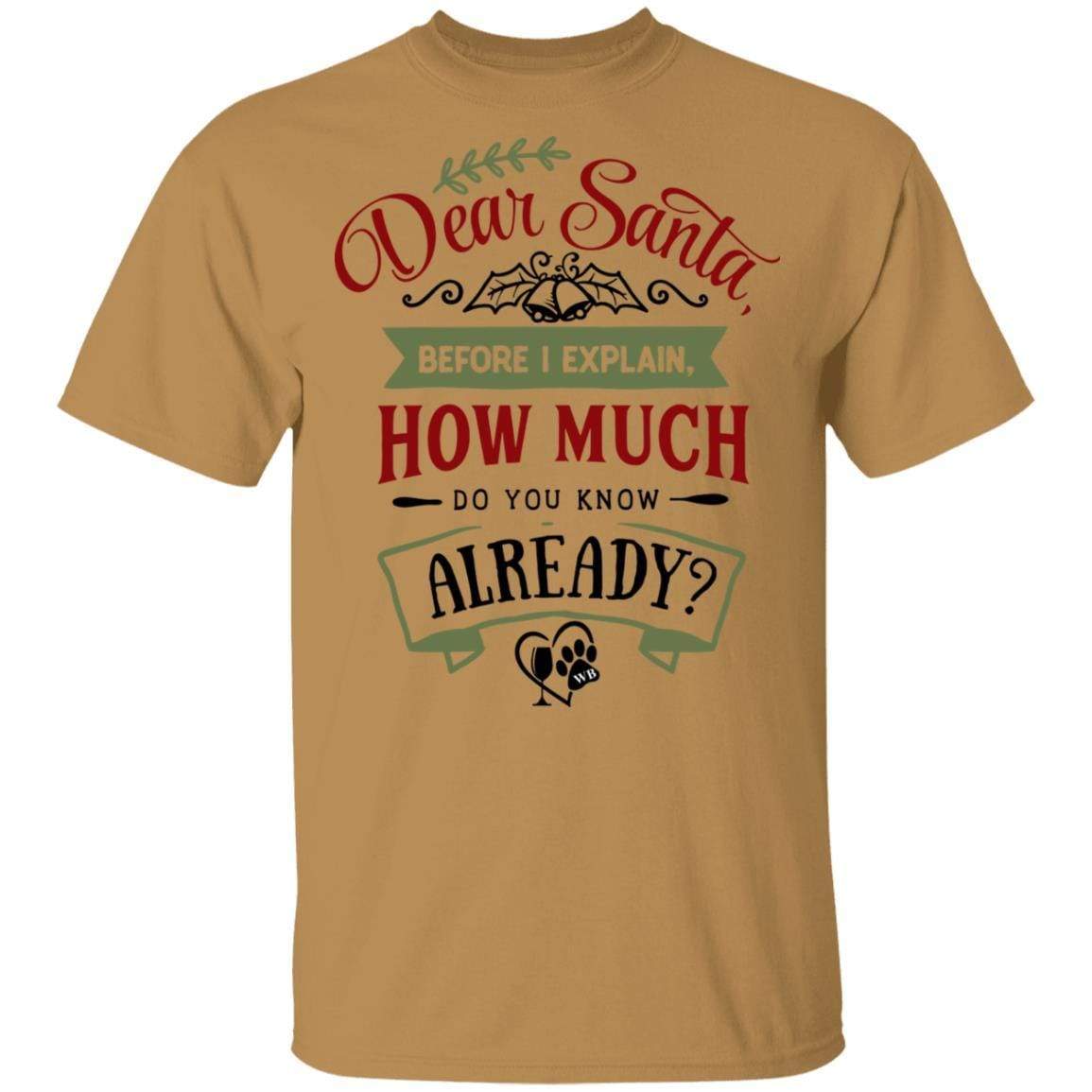 T-Shirts Old Gold / S WineyBitches.Co 5.3 oz. T-Shirt WineyBitchesCo