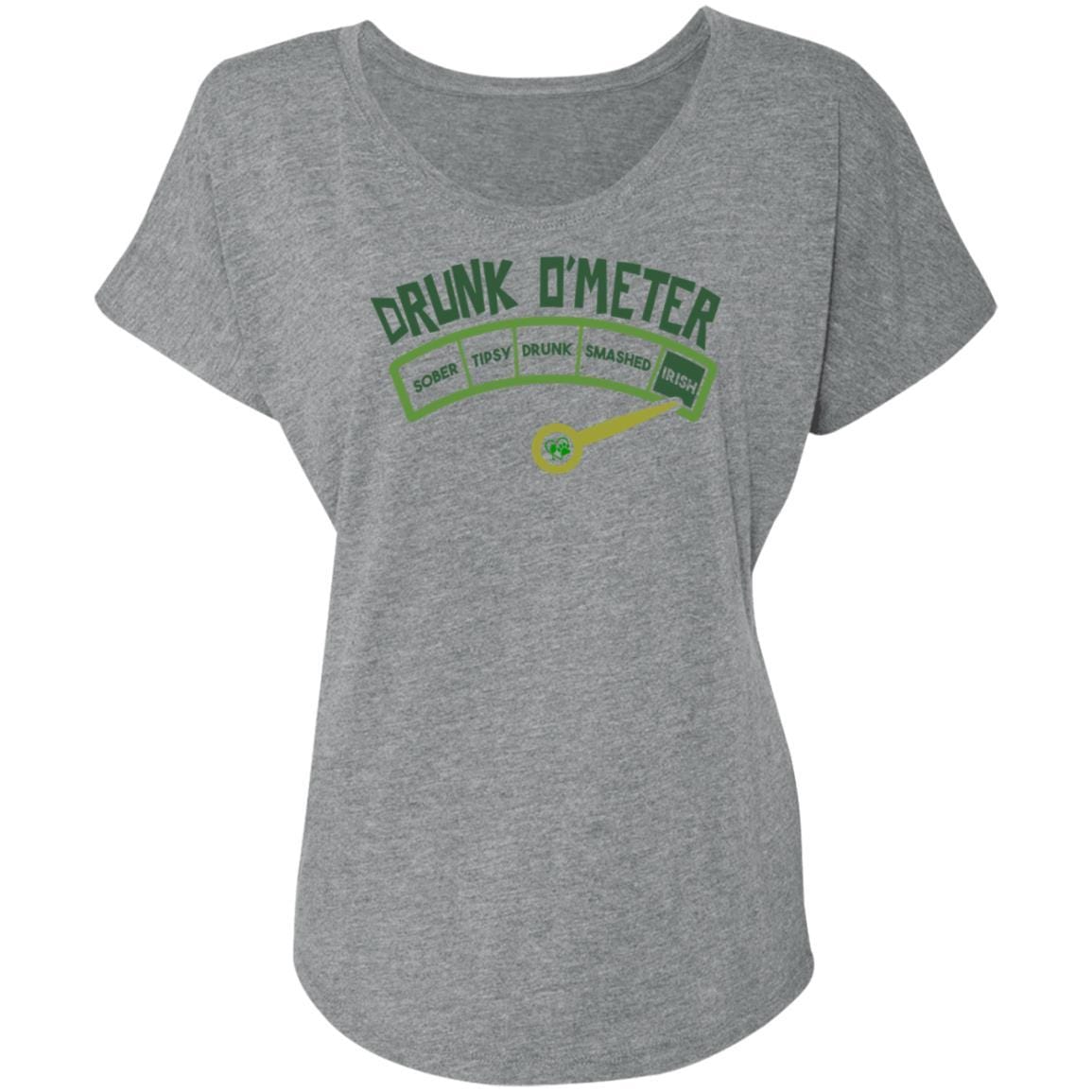 T-Shirts Premium Heather / X-Small Winey Bitches Co Ladies' Triblend Dolman Sleeve WineyBitchesCo