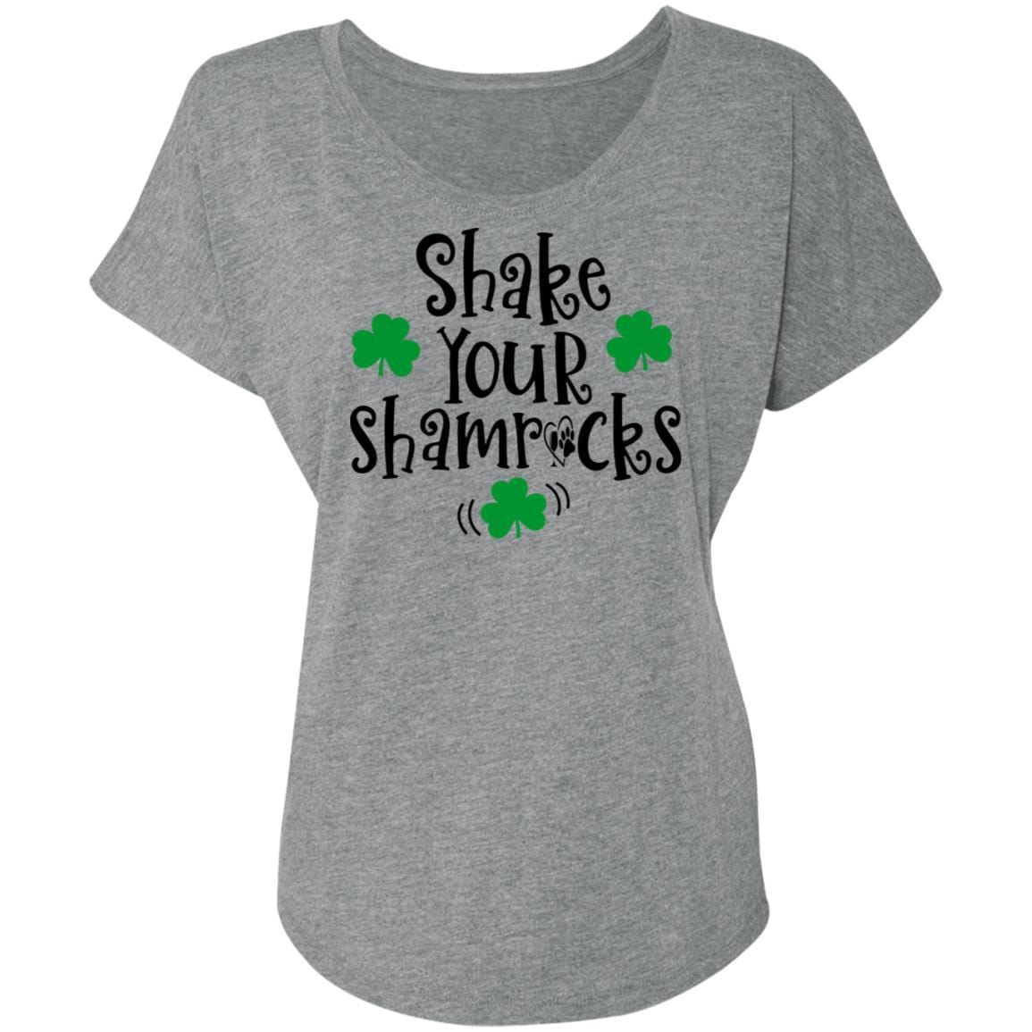T-Shirts Premium Heather / X-Small Winey Bitches Co Ladies' Triblend Dolman Sleeve WineyBitchesCo
