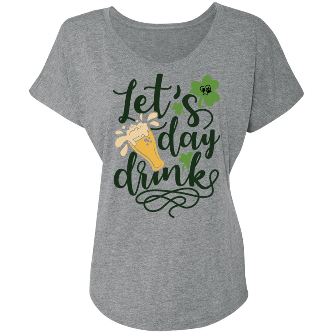 T-Shirts Premium Heather / X-Small Winey Bitches Co Ladies' Triblend Dolman Sleeve WineyBitchesCo
