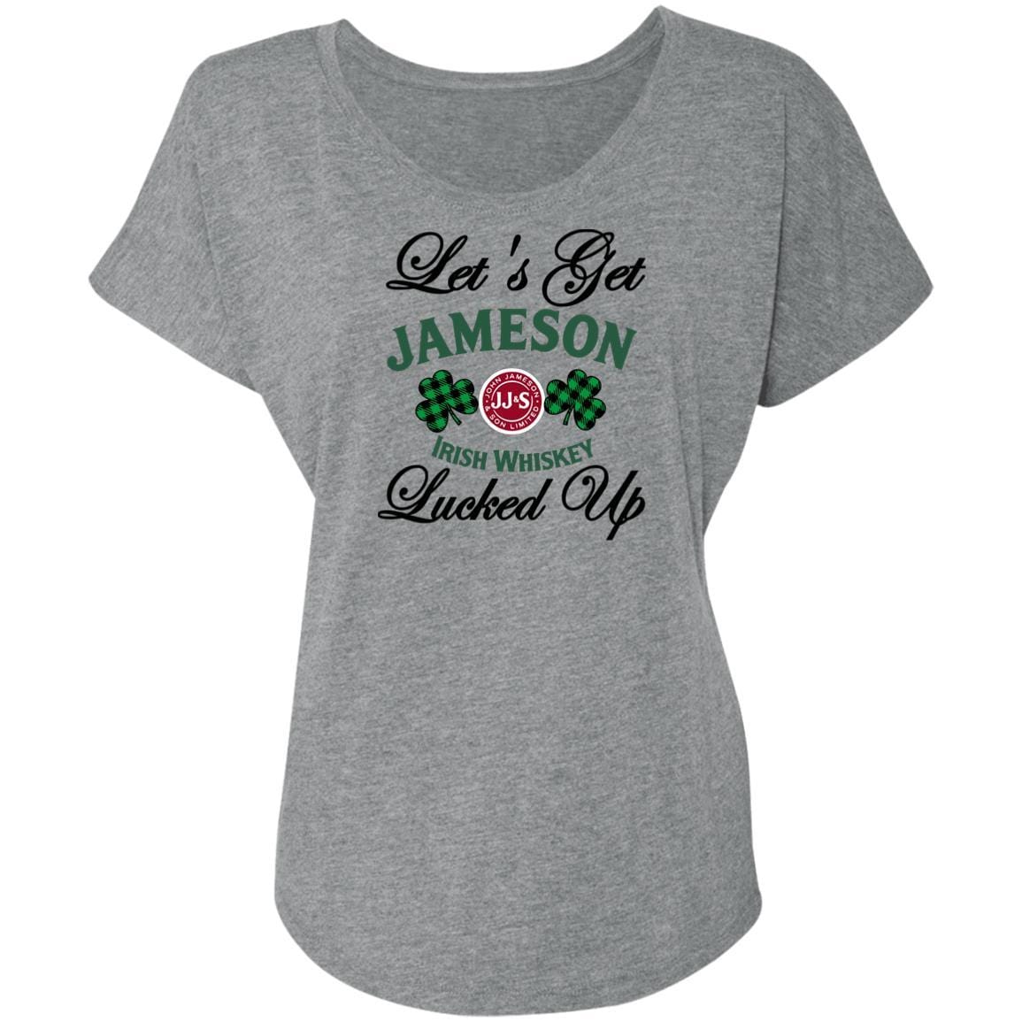 T-Shirts Premium Heather / X-Small Winey Bitches Co Ladies' Triblend Dolman Sleeve WineyBitchesCo