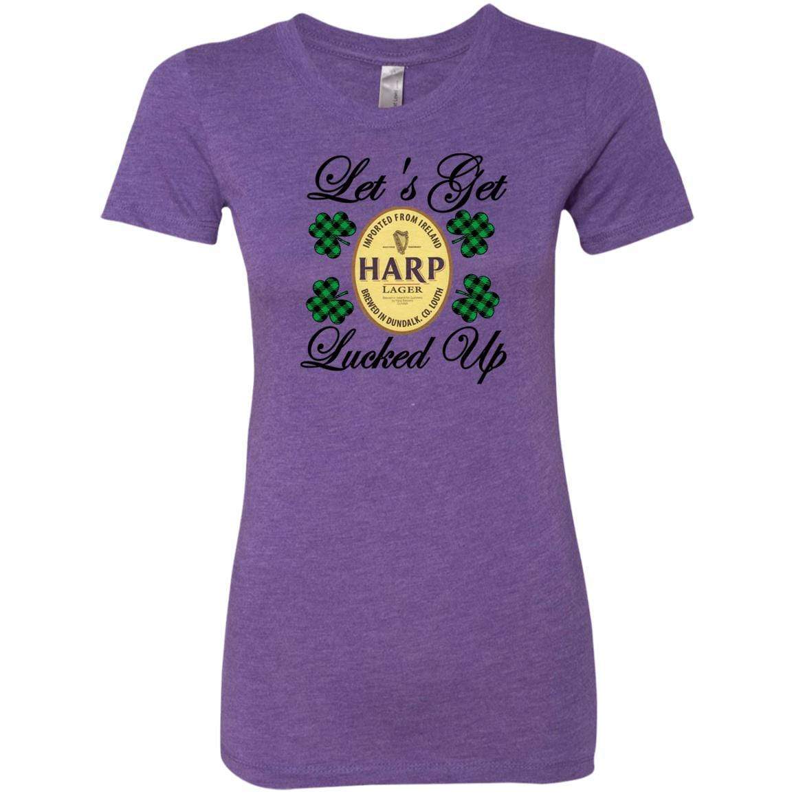 T-Shirts Purple Rush / S Winey Bitches Co Ladies' Triblend T-Shirt WineyBitchesCo