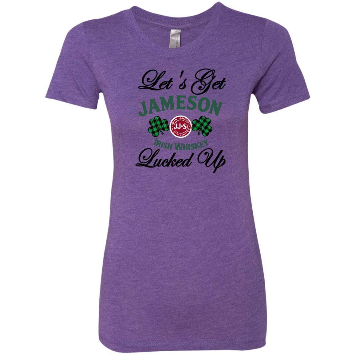 T-Shirts Purple Rush / S Winey Bitches Co Ladies' Triblend T-Shirt WineyBitchesCo
