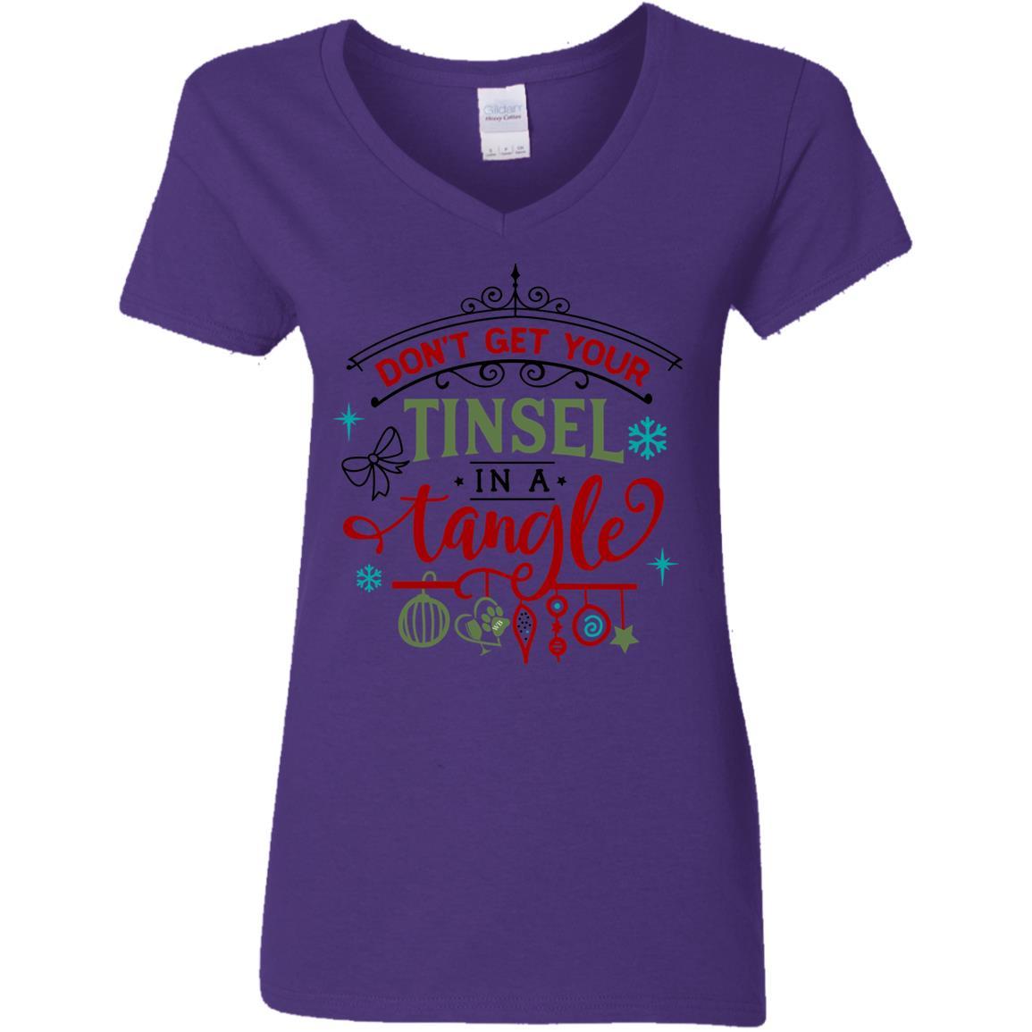 T-Shirts Purple / S WineyBitches.Co Ladies' 5.3 oz. V-Neck T-Shirt WineyBitchesCo