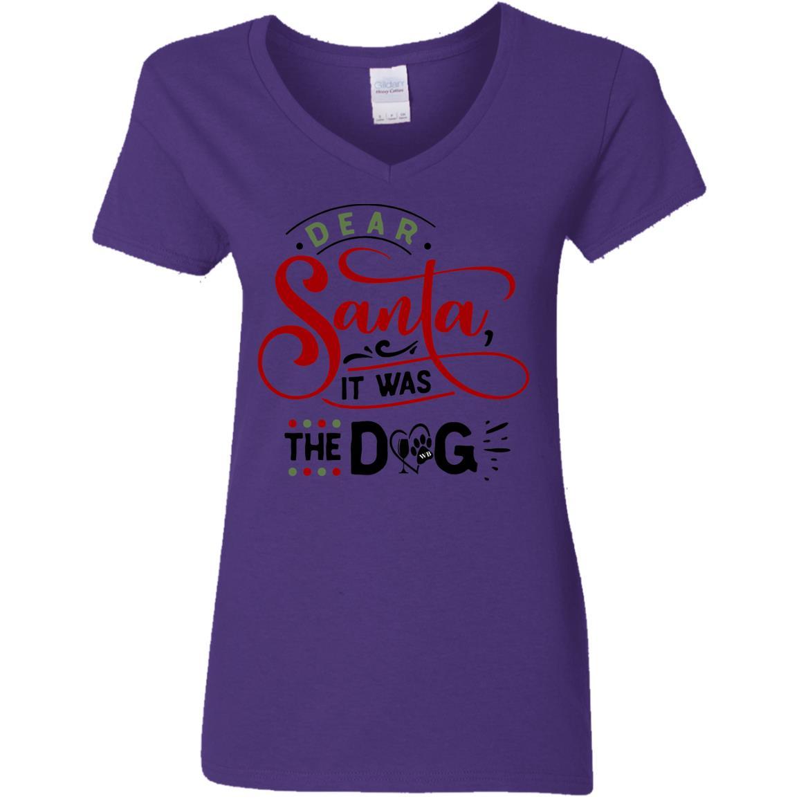 T-Shirts Purple / S WineyBitches.Co Ladies' 5.3 oz. V-Neck T-Shirt WineyBitchesCo