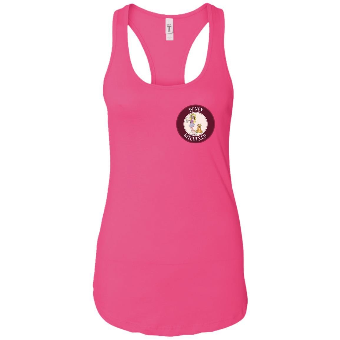 T-Shirts Raspberry / X-Small WineyBitches.co Hilariously Funny Tank Top for Wine & Dog Lovers WineyBitchesCo