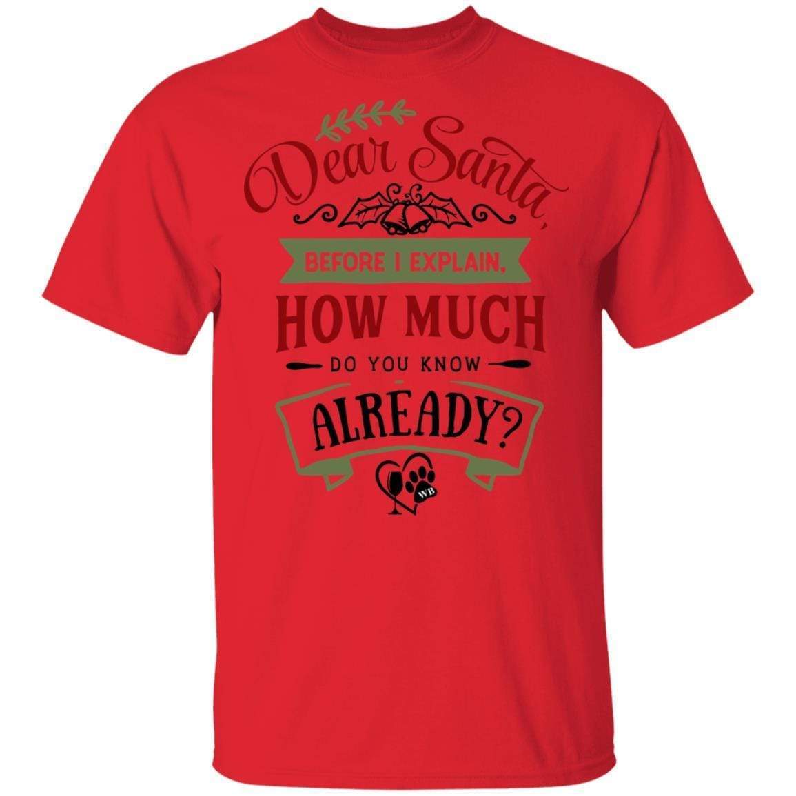 T-Shirts Red / S WineyBitches.Co 5.3 oz. T-Shirt WineyBitchesCo