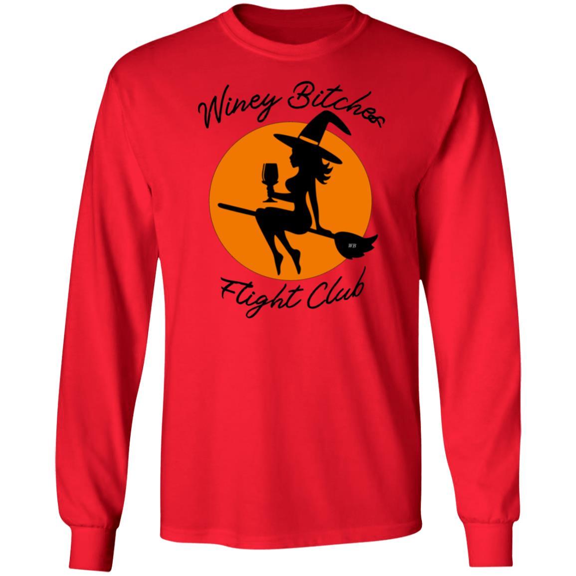 T-Shirts Red / S WineyBitches.Co "Winey Bitches Flight Club" Ultra Cotton T-Shirt WineyBitchesCo