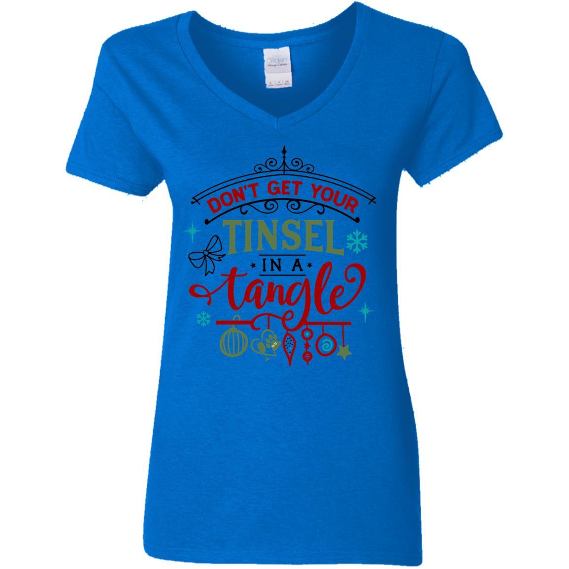 T-Shirts Royal / S WineyBitches.Co Ladies' 5.3 oz. V-Neck T-Shirt WineyBitchesCo