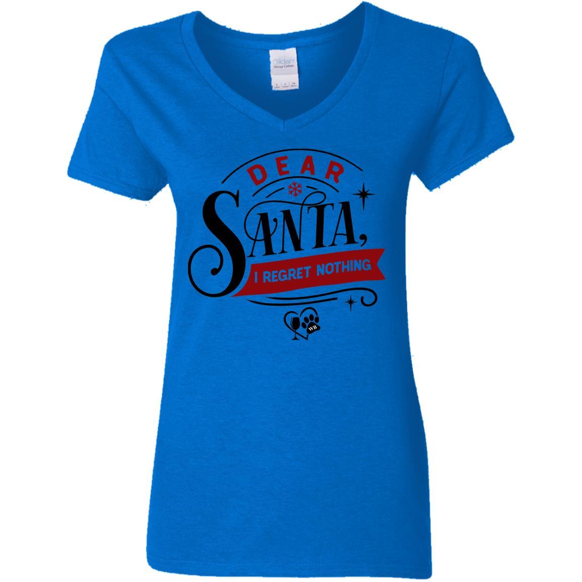 T-Shirts Royal / S WineyBitches.Co Ladies' 5.3 oz. V-Neck T-Shirt WineyBitchesCo