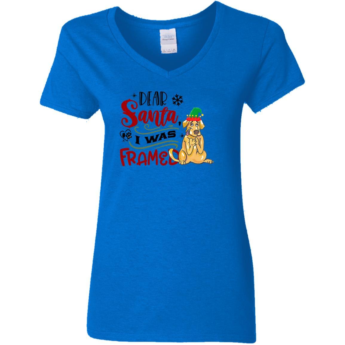 T-Shirts Royal / S WineyBitches.Co Ladies' 5.3 oz. V-Neck T-Shirt WineyBitchesCo