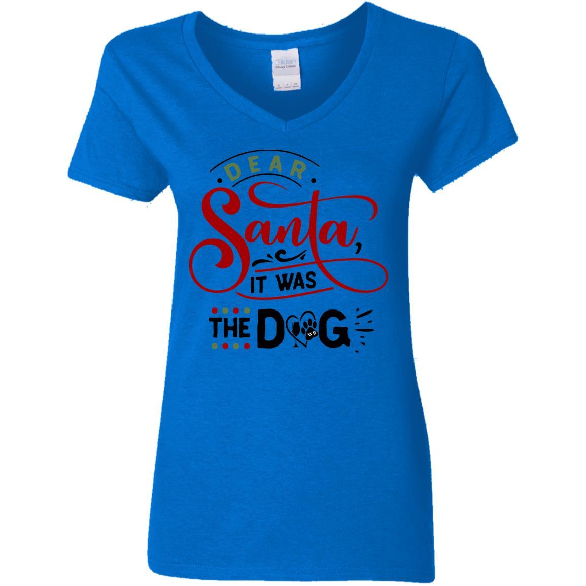 T-Shirts Royal / S WineyBitches.Co Ladies' 5.3 oz. V-Neck T-Shirt WineyBitchesCo