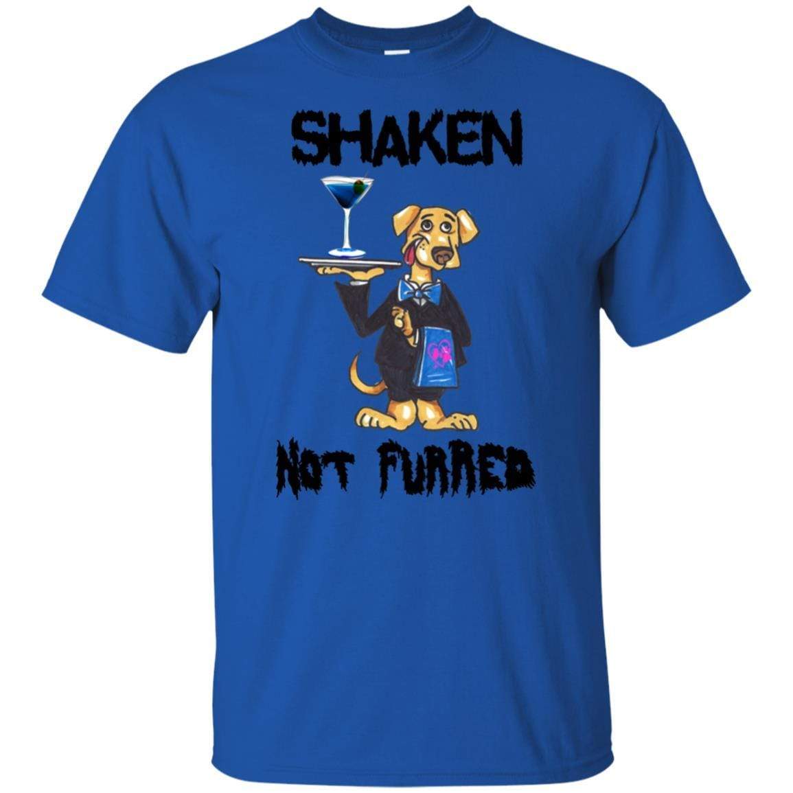 T-Shirts Royal / S WineyBitches.co 'Shaken Not Furred" Ultra Cotton T-Shirt WineyBitchesCo