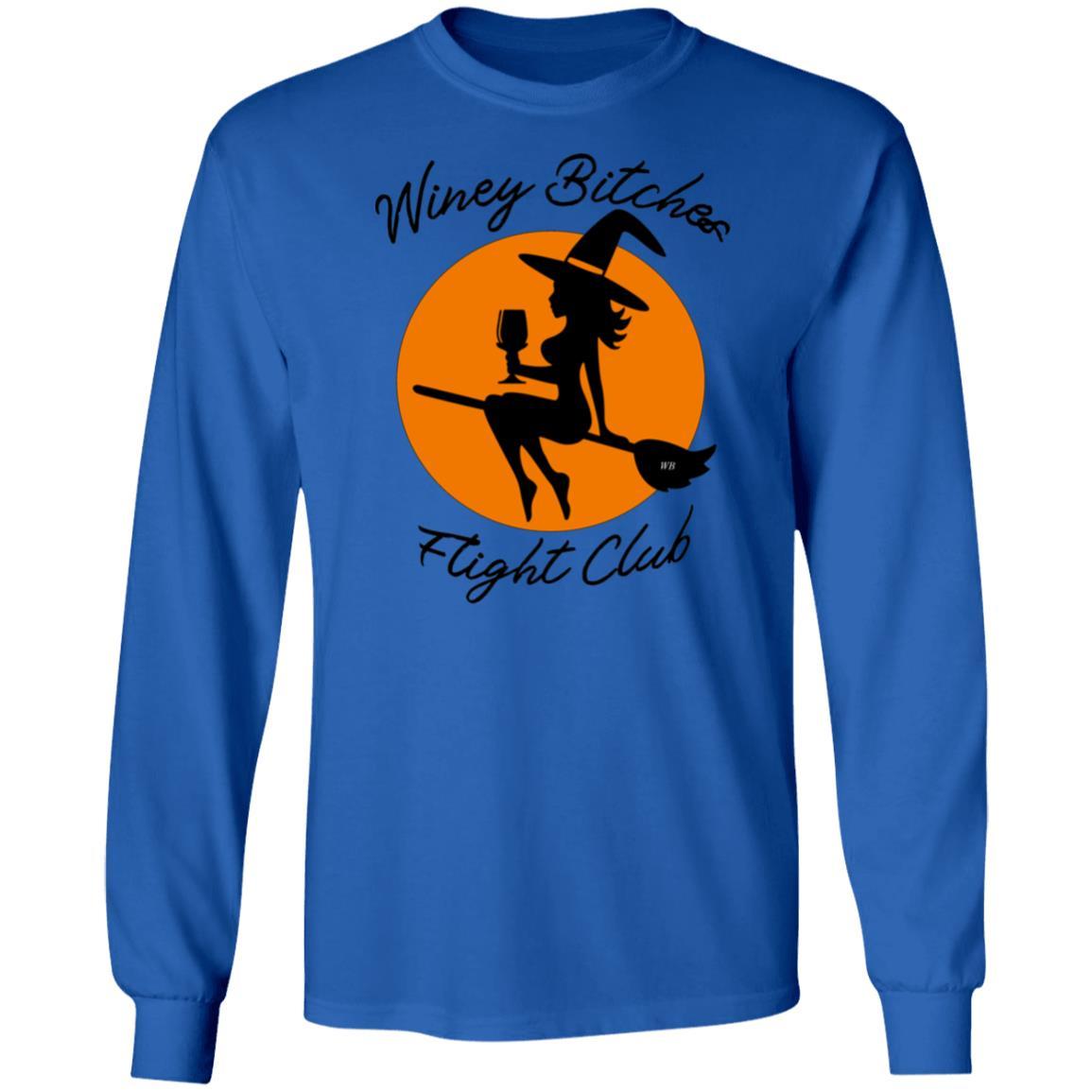 T-Shirts Royal / S WineyBitches.Co "Winey Bitches Flight Club" Ultra Cotton T-Shirt WineyBitchesCo