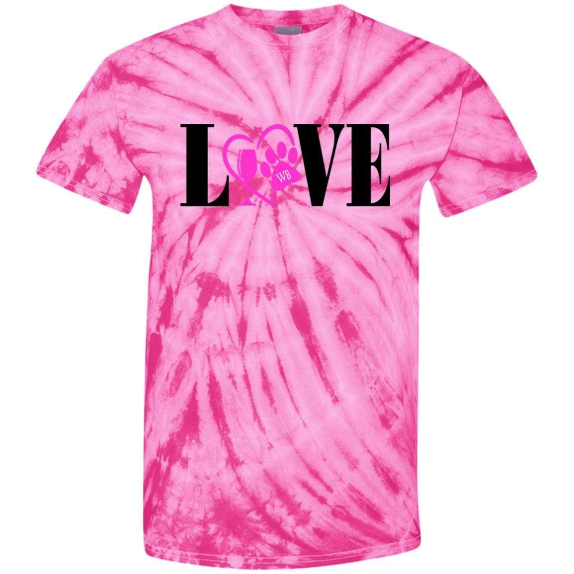 T-Shirts SpiderPink / S WineyBitches.co 100% Cotton Tie Dye T-Shirt WineyBitchesCo